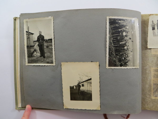 Fotoalbum eines Mannes vom Reichsarbeitsdienst Abt. 3/50 aus dem III. Reich