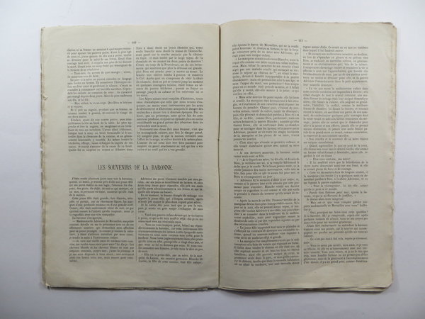 Frauenzeitschrift "Le Journal des Dames et des Demoiselles", 1863-1864, No. 4, Original