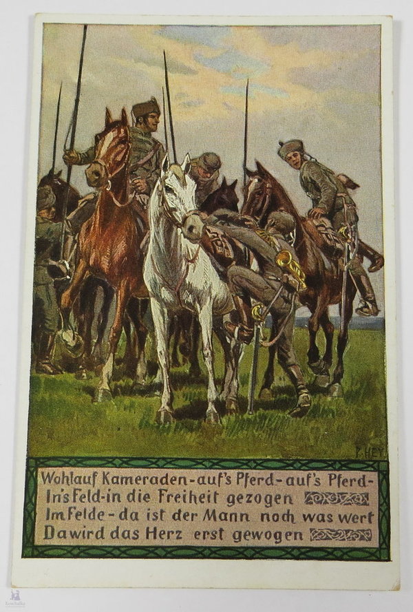 AK/Postkarte, Patriotistisch, "Unsre Feldgrauen" Nr.12, Original