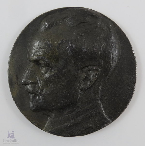 70. Geburstag von Doktor Karl Theoda, Herzog in Bayern 1909, Medaille Replikation von Karl Goetz