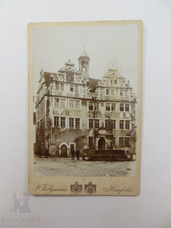 Foto, Hersfeld 1894, Original