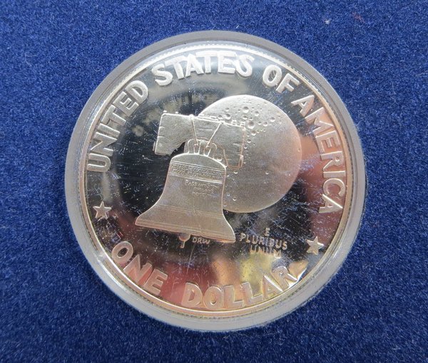 USA, Münzensatz 1976, Proof, Eisenhower, Kennedy, Washington, Original