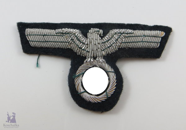 Schirmmützenadler für Offizier der Wehrmacht, III. Reich, Original