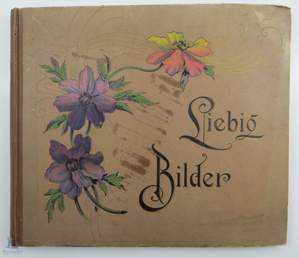 Altes Liebig Sammelbilderalbum - 155 Stück