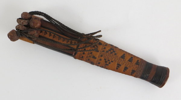 Afrika, "TADDA", Antike Volkskunst, Männermesser / Dolch, Original