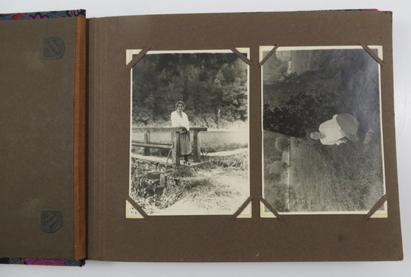 Altes Fotoalbum einer Familie um 1900 - 72 Stück, Reisen, Ferien, Deutschland