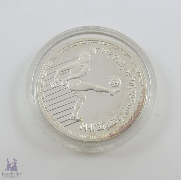 Ägypten, 5 Pfund Silbermünze, 1992 P.P. , 25th Olympic Games