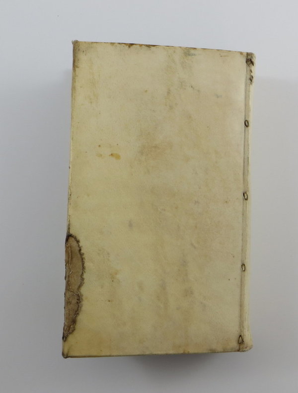Johann Georg Pritius Antiquarisches Buch, "MACARII AEGYPTII OPERA", um 1860