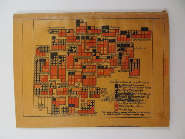 Die Nationalversammlung in Wort und Bild, 1919, selten, Weimarer Republik, Original