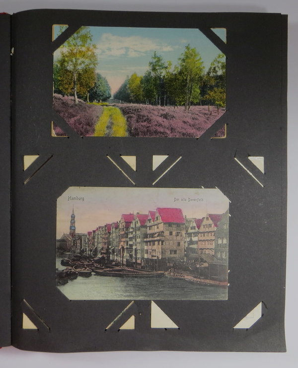 Album mit AK / Postkartensammlung Deutschland bis 1945, Original