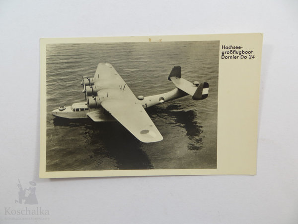 AK / Postkarte, Hochseegroßflugboot Dornier Do 24, 2. Weltkrieg, Original