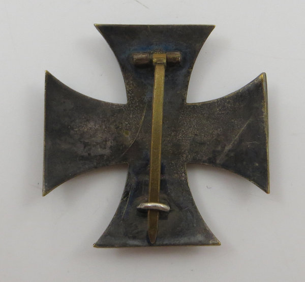 Eisernes Kreuz der 1. Klasse mit Etui aus dem 1. Weltkrieg, Original