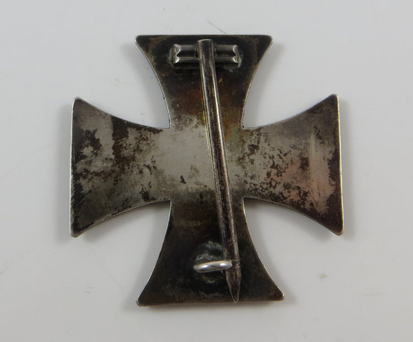 Eisernes Kreuz der 1. Klasse im Etui mit Herst. "We" aus dem 1. Weltkrieg, Original