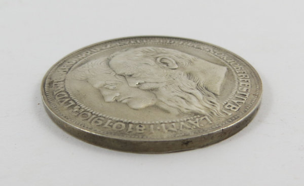 Bayern, Medaille Luitpold Prinzregent, "Feuerschiessen", 100. Jubiläum des Münchner Oktoberfest 1910