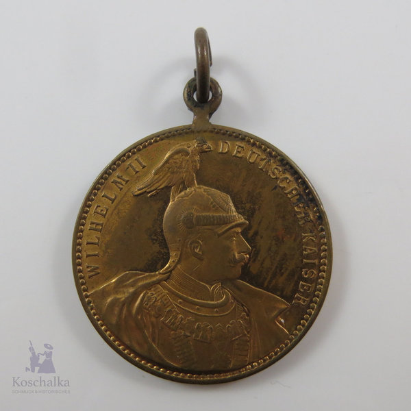 Medaille Kaiser Manöver & Parade D. Garde & IX Armeekorps 1904, Original
