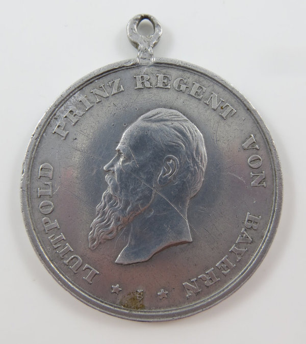 Medaille Prinz Regent von Bayern Luipold, Kaiserreich, Original
