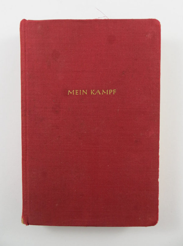 "Mein Kampf" von A.H., Tornisterausgabe 1941, 781 Seiten, Original