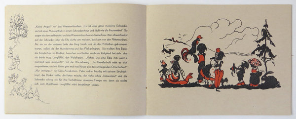 Antikes Buch "Klein-Annekatrein" Ein Märchen von Lisel Lauterborn, um 1949, selten