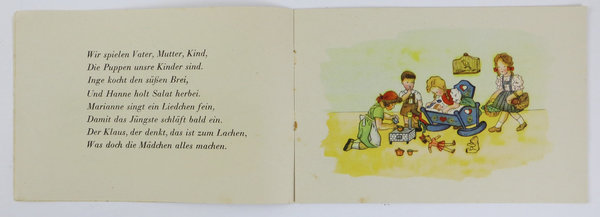 Antikes Buch "Spielst du mit?" Kinderbuch um 1950