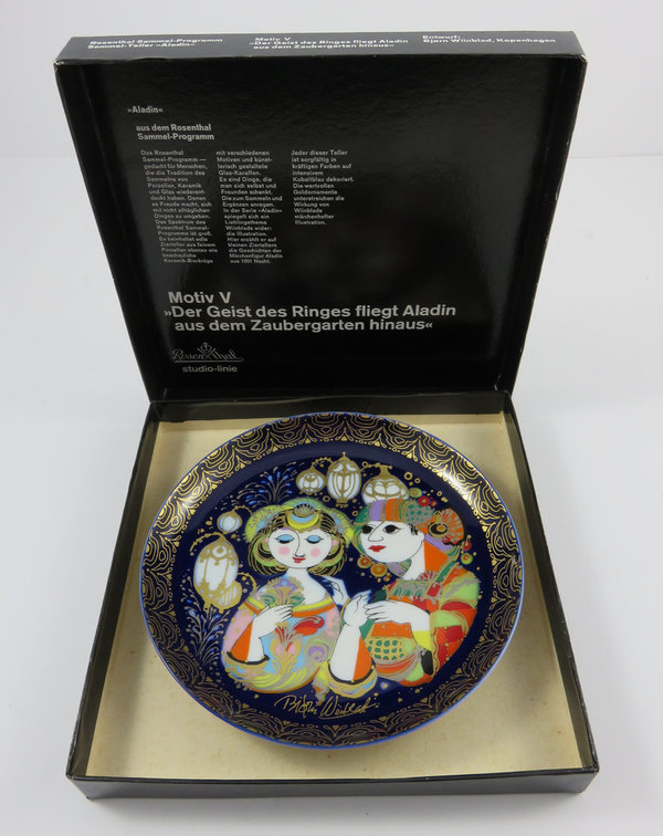 Rosenthal Sammelteller "Aladin" XI , Bjørn Wiinblad - 16,5 cm
