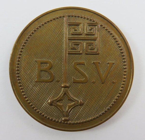 Medaille B.S.V., Deutsche Wasserball Meisterschaft Bremen 1957, im Etui