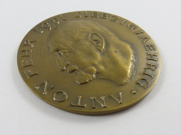 Medaille Anton Fehr 1951, Deutsche Landwirtschaft Gesellschaft, im Etui, Original