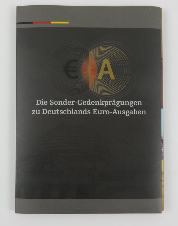 Die Sonder - Gedenkprägung zu Deutschlands Euro-Ausgabe, Silbermedaillen, 6 Stück