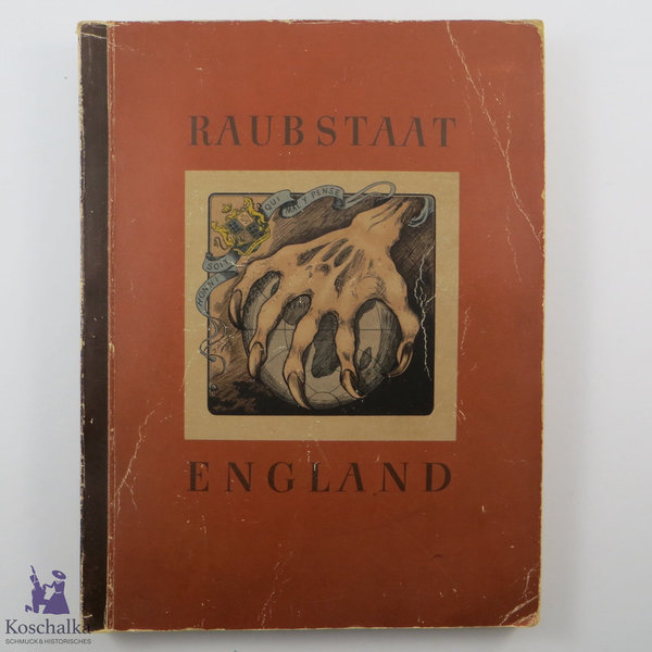 "Raubstaat England" Sammelalbum, 129 Seiten, vollständig