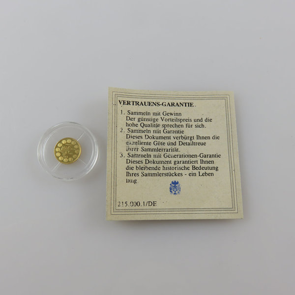 585er Goldmünze, BRD, Gold Raritäten des 21. Jahrhunderts