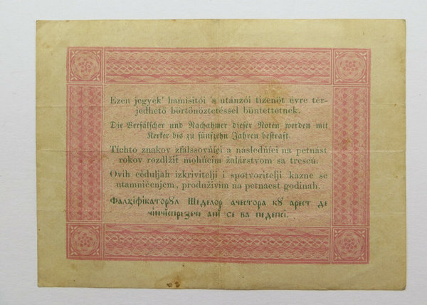 Ungarn, 5 Forint von 1848, Erh. 2