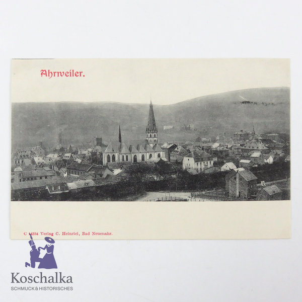 Ak, Ahrweiler um 1900, Original
